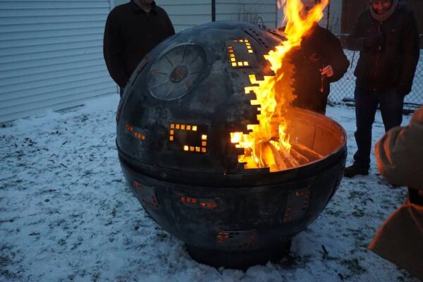 5 ft Death Star fire Pit - Image 2