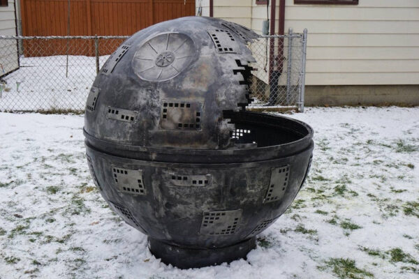 5 ft Death Star fire Pit - Image 5