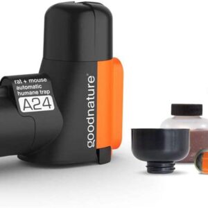 A24 Rat & Mouse Trap Kit Without Counter. Humane & Non-Toxic Rodent Control System That Kills Rodents Repeatedly
