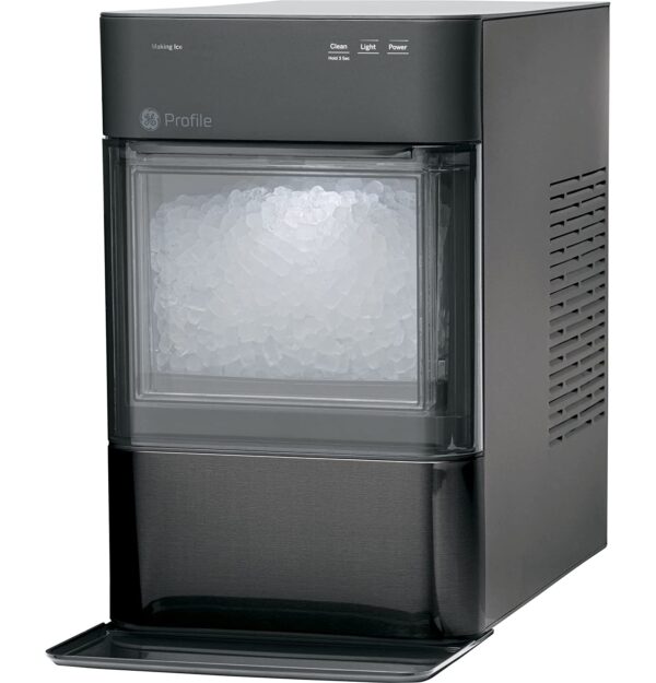 GE Profile Opal 2.0 | Countertop Nugget Ice Maker | Ice Machine with WiFi Connectivity | Smart Home Kitchen Essentials | Black Stainless - Image 25