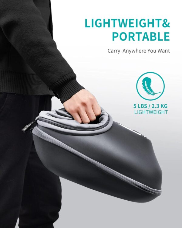 Nekteck Shiatsu Foot Massager Machine with Soothing Heat - Image 4