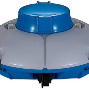 Summer Waves P56000024 Cordless Rechargeable Robotic Above Ground Flat Floor Swimming Pool Water Vacuum Cleaner System