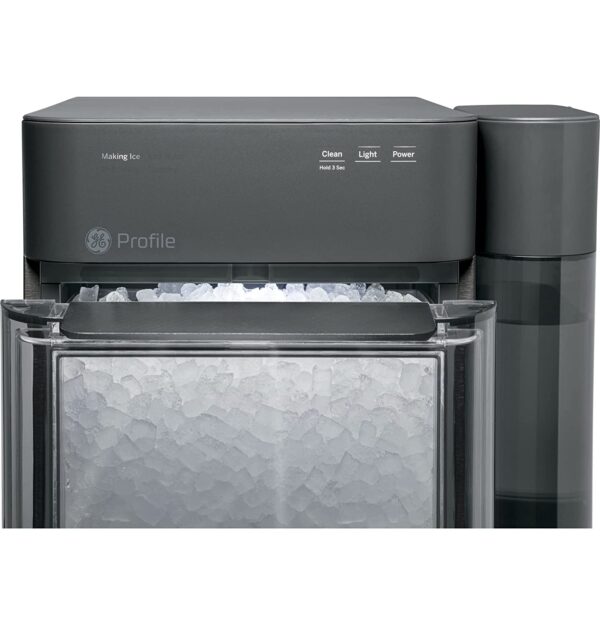 GE Profile Opal 2.0 | Countertop Nugget Ice Maker | Ice Machine with WiFi Connectivity | Smart Home Kitchen Essentials | Black Stainless - Image 12
