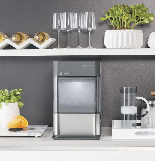 GE Profile Opal 2.0 | Countertop Nugget Ice Maker | Ice Machine with WiFi Connectivity | Smart Home Kitchen Essentials | Black Stainless - Image 37