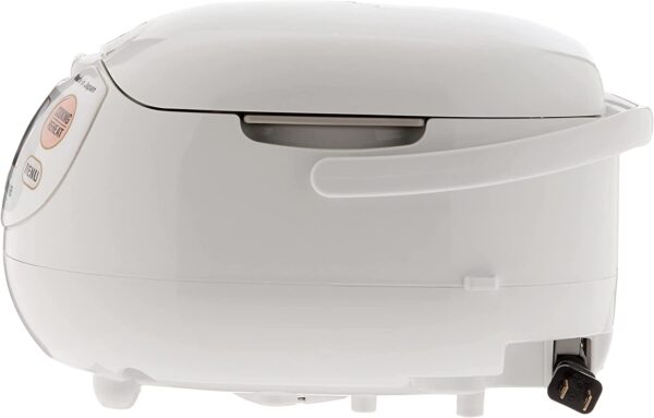 Zojirushi, Made in Japan Neuro Fuzzy Rice Cooker, 5.5-Cup, Premium White - Image 3