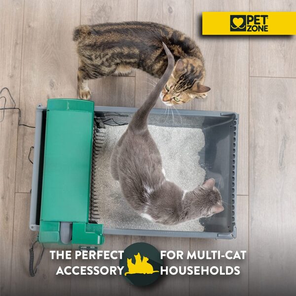 Pet Zone Smart Scoop Automatic Litter Box (Self Cleaning Litter Box, Cat Litter Box with No Expensive Refills) - Image 7