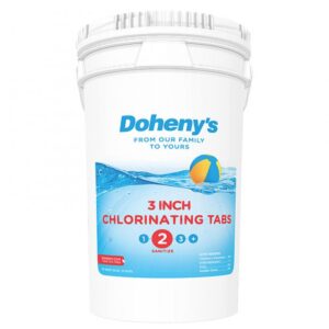 Doheny’s 3 in Chlorine Tabs, 50 lb