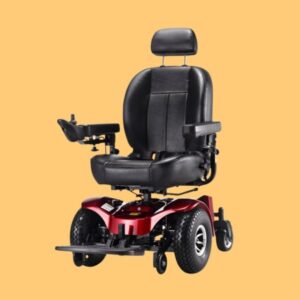 FREERIDER USA APOLLO II 33/50AH Heavy Duty 2WD All Terrain Electric Powered Wheelchair, 470LBS (95861472)