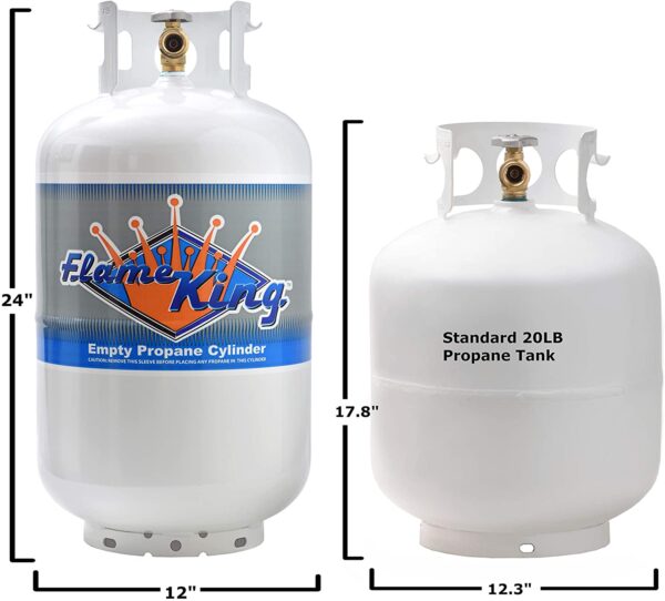 Flame King YSN301a Overflow Protection Device Valve, DOT and TC Compliant, White - Image 4
