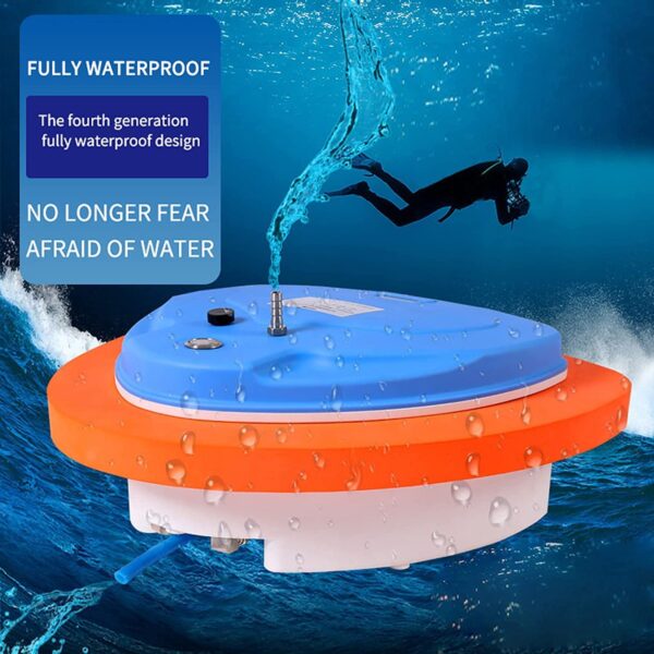 DGLUYUDV Diving Ventilator, 5 Hours Rechargeable Scuba Diving Tank,Waterproof Air Compressor - Image 4