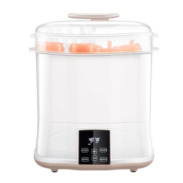 Premium 3-In-1 Baby Bottle Steam Sterilizer And Dryer With LED Monitor - Image 6