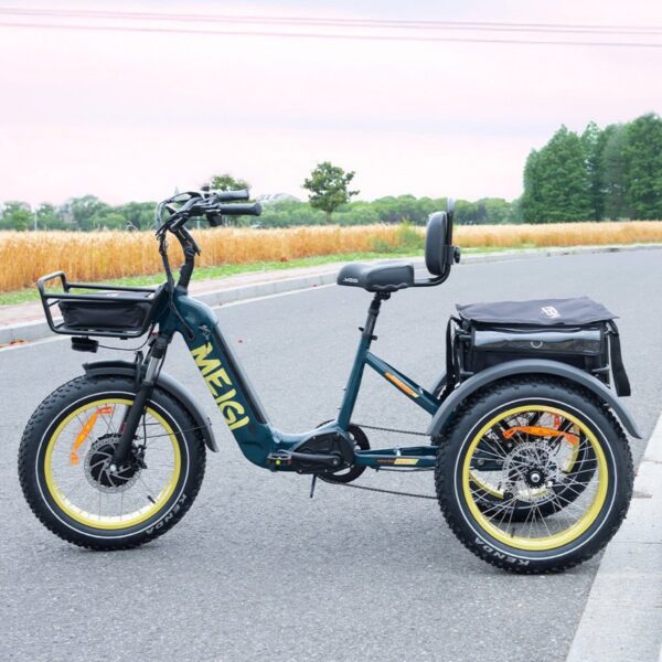 DWMEIGI MG2301 SILVERADO 20 48V/14AH 750W Foldable Fat Tire Electric Trike, 330LBS (96817362) - Image 40