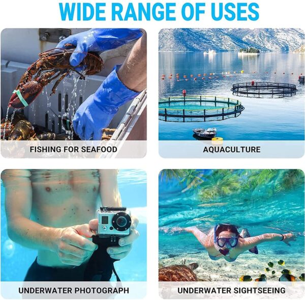 DGLUYUDV Diving Ventilator, 5 Hours Rechargeable Scuba Diving Tank,Waterproof Air Compressor - Image 5