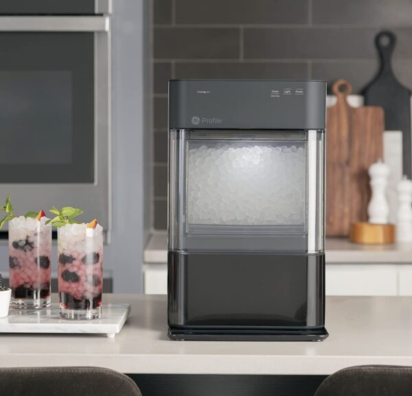GE Profile Opal 2.0 | Countertop Nugget Ice Maker | Ice Machine with WiFi Connectivity | Smart Home Kitchen Essentials | Black Stainless - Image 26