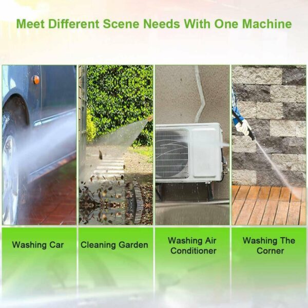 3800PSI 2.8GPM Electric Pressure Washer High Power Cleaner,Water Sprayer Machine - Image 12