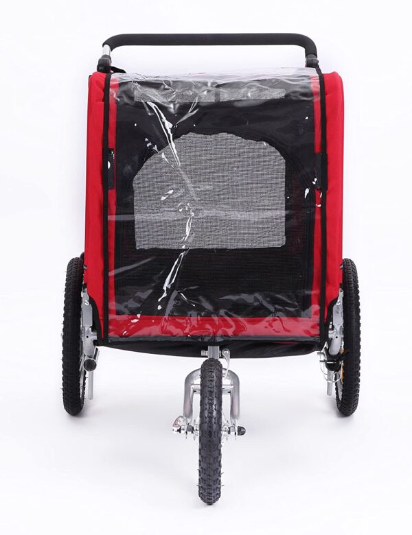 3 in 1 Luxury Large Sized Bike Trailer Bicycle Pet Trailer/Jogger/Dog Cage with Suspension 10308 - Image 8