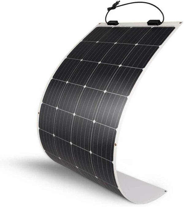 160 Watt 12 Volt Extremely Flexible Monocrystalline Solar Panel – Ultra Lightweight, Ultra Thin, Up to 248 Degree Arc, for RV, Boats, Roofs, Uneven Surfaces - Image 8