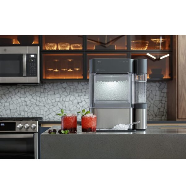 GE Profile Opal 2.0 | Countertop Nugget Ice Maker | Ice Machine with WiFi Connectivity | Smart Home Kitchen Essentials | Black Stainless - Image 21