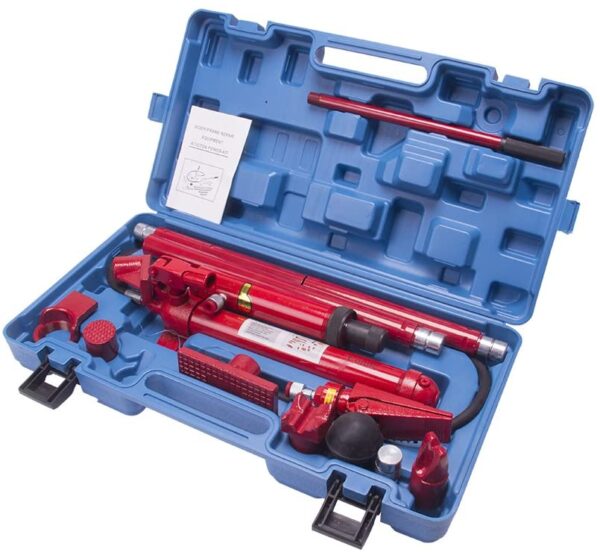 10 Ton Porta Power Hydraulic Jack Repair Kit Auto Shop Air Pump Lift Ram Body Frame Tool Heavy Set - Image 6