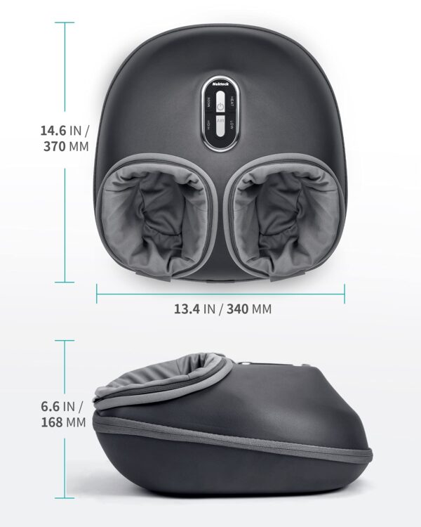 Nekteck Shiatsu Foot Massager Machine with Soothing Heat - Image 3