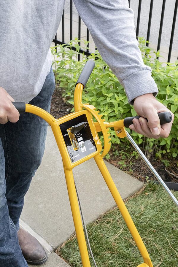 101-5.5GT-7Gas Powered Lawn Edger, 5.50 Gross Torque/3.5 HP B&S Engine 7′′ Wheels - Image 6