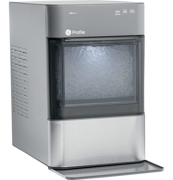 GE Profile Opal 2.0 | Countertop Nugget Ice Maker | Ice Machine with WiFi Connectivity | Smart Home Kitchen Essentials | Black Stainless - Image 40
