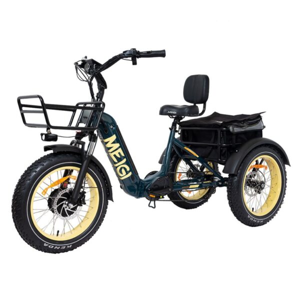 DWMEIGI MG2301 SILVERADO 20 48V/14AH 750W Foldable Fat Tire Electric Trike, 330LBS (96817362) - Image 43