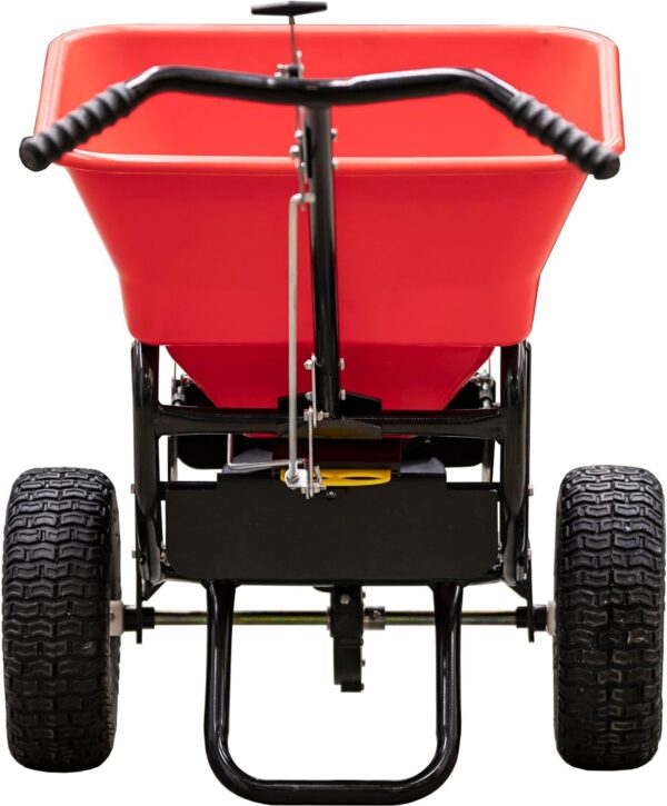 Multi-Purpose Walk Behind Push Spreader 3039632R Grounds Keeper, 100 Pound Capacity, Multi Use Tool for Grass Seed, Salt, De-Icer, Fertilizer and Seeds - Image 4
