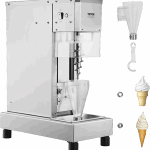 Vevor Ice Cream Blender 750W High Speed Mixer 1740 RPM 304 Stainless Steel New
