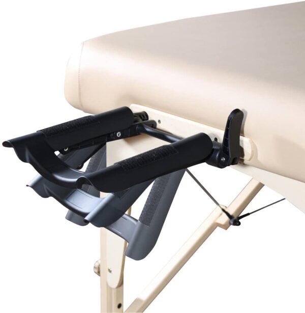 30′′ Montour Lx Massage Table Package with 3′′ Memory Foam,Dove Grey - Image 9