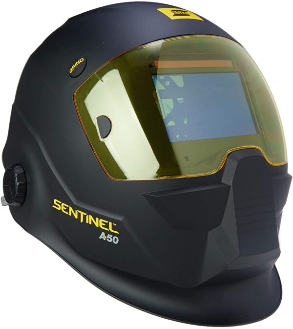 0700000800 Sentinel A50 Welding Helmet, Black, 3.93 x 2.36 in. (100 x 60 mm) Viewing Area. - Image 2