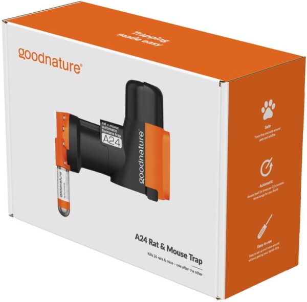 A24 Rat & Mouse Trap Kit Without Counter. Humane & Non-Toxic Rodent Control System That Kills Rodents Repeatedly - Image 4