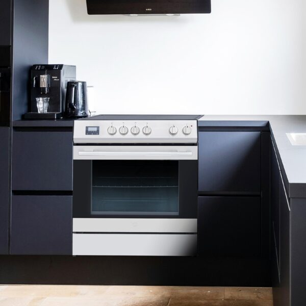 Front Control Electric Range Oven with 5 Cooktop Elements with 6 Cooking Power Options, Freestanding Oven, 5.0 cu. ft. Capacity Stainless Steel - Image 14
