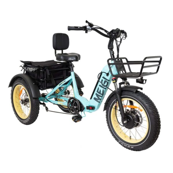 DWMEIGI MG2301 SILVERADO 20 48V/14AH 750W Foldable Fat Tire Electric Trike, 330LBS (96817362) - Image 41
