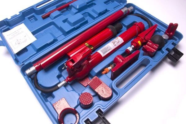 10 Ton Porta Power Hydraulic Jack Repair Kit Auto Shop Air Pump Lift Ram Body Frame Tool Heavy Set - Image 7