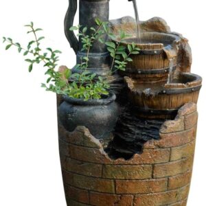 Glenville Water Pump Cascading Water Fountain