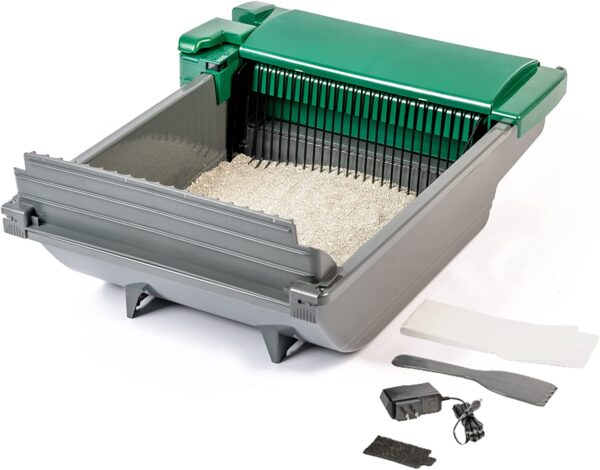 Pet Zone Smart Scoop Automatic Litter Box (Self Cleaning Litter Box, Cat Litter Box with No Expensive Refills) - Image 2