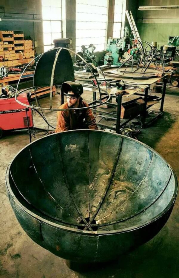 5 ft Death Star fire Pit - Image 3