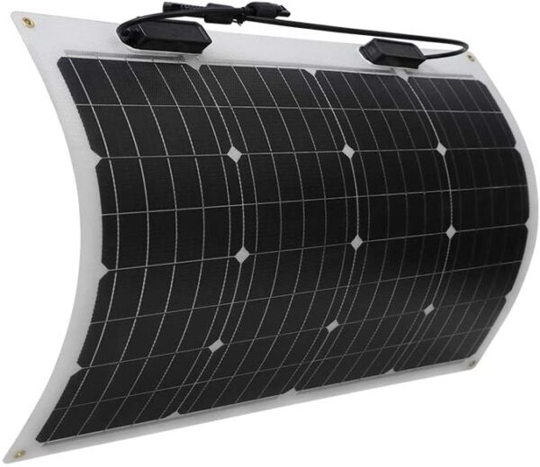 160 Watt 12 Volt Extremely Flexible Monocrystalline Solar Panel – Ultra Lightweight, Ultra Thin, Up to 248 Degree Arc, for RV, Boats, Roofs, Uneven Surfaces - Image 6
