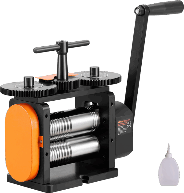 Vevor Rolling Mill Jewelry Machine 3-in-1 Multi-Function 57mm Max Width New - Image 8