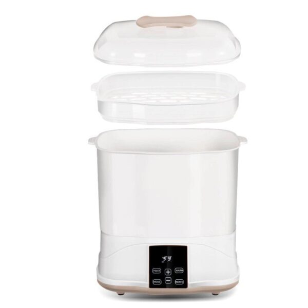 Premium 3-In-1 Baby Bottle Steam Sterilizer And Dryer With LED Monitor - Image 8
