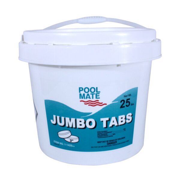 Pool Mate 3′′ Chlorine Tabs – 25 Lbs - Image 2